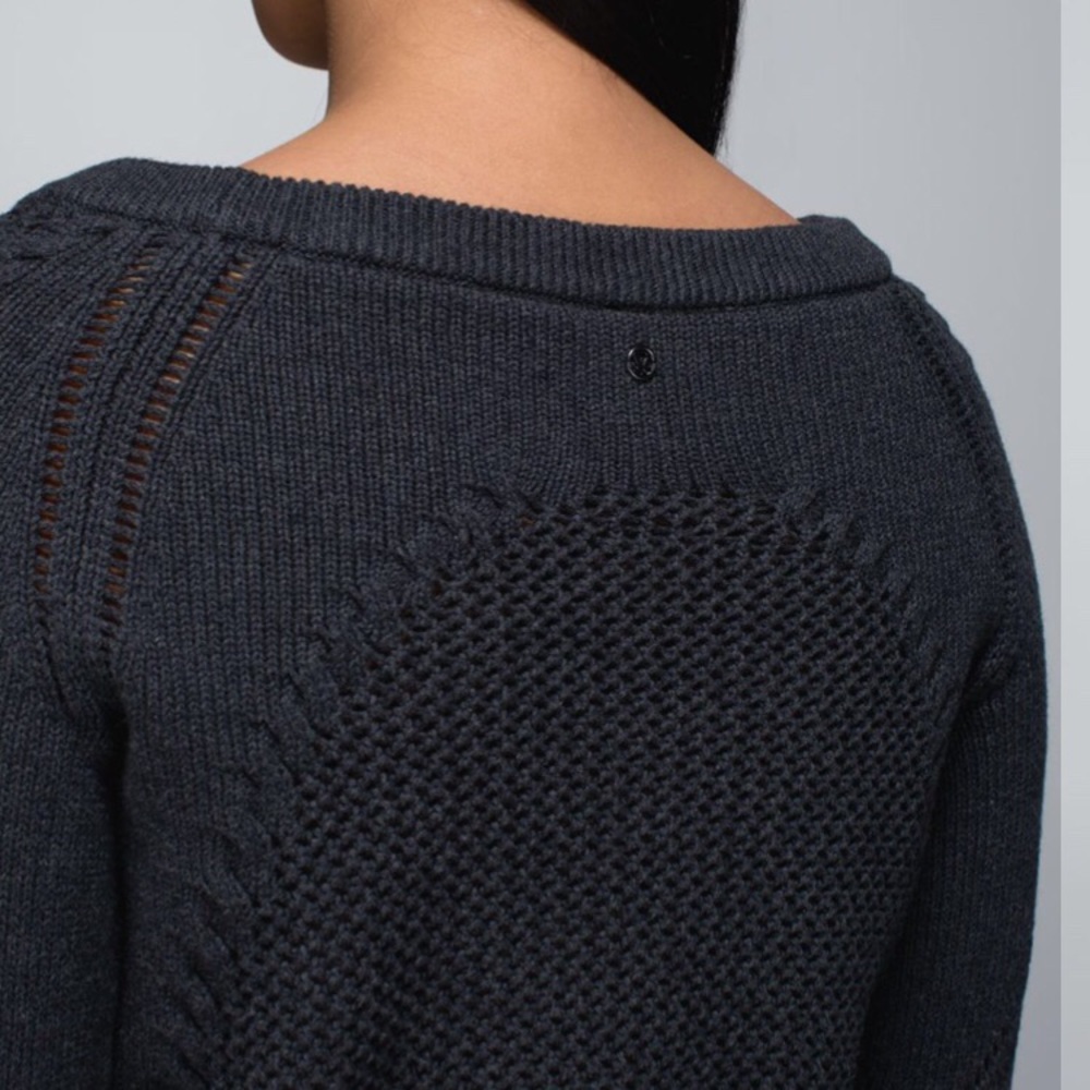 Lululemon “Be Present” Pullover Cropped Sweater 8 - Picture 5 of 7